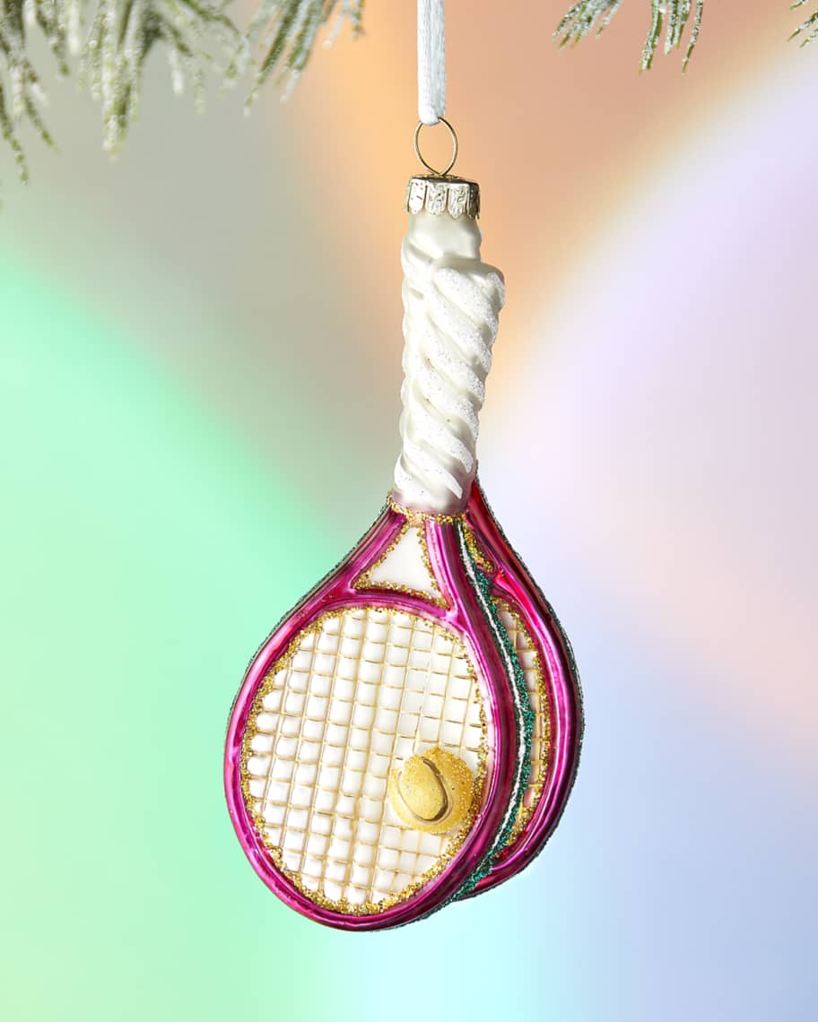 Cody Foster Co Tennis Racket Ornament Neiman Marcus