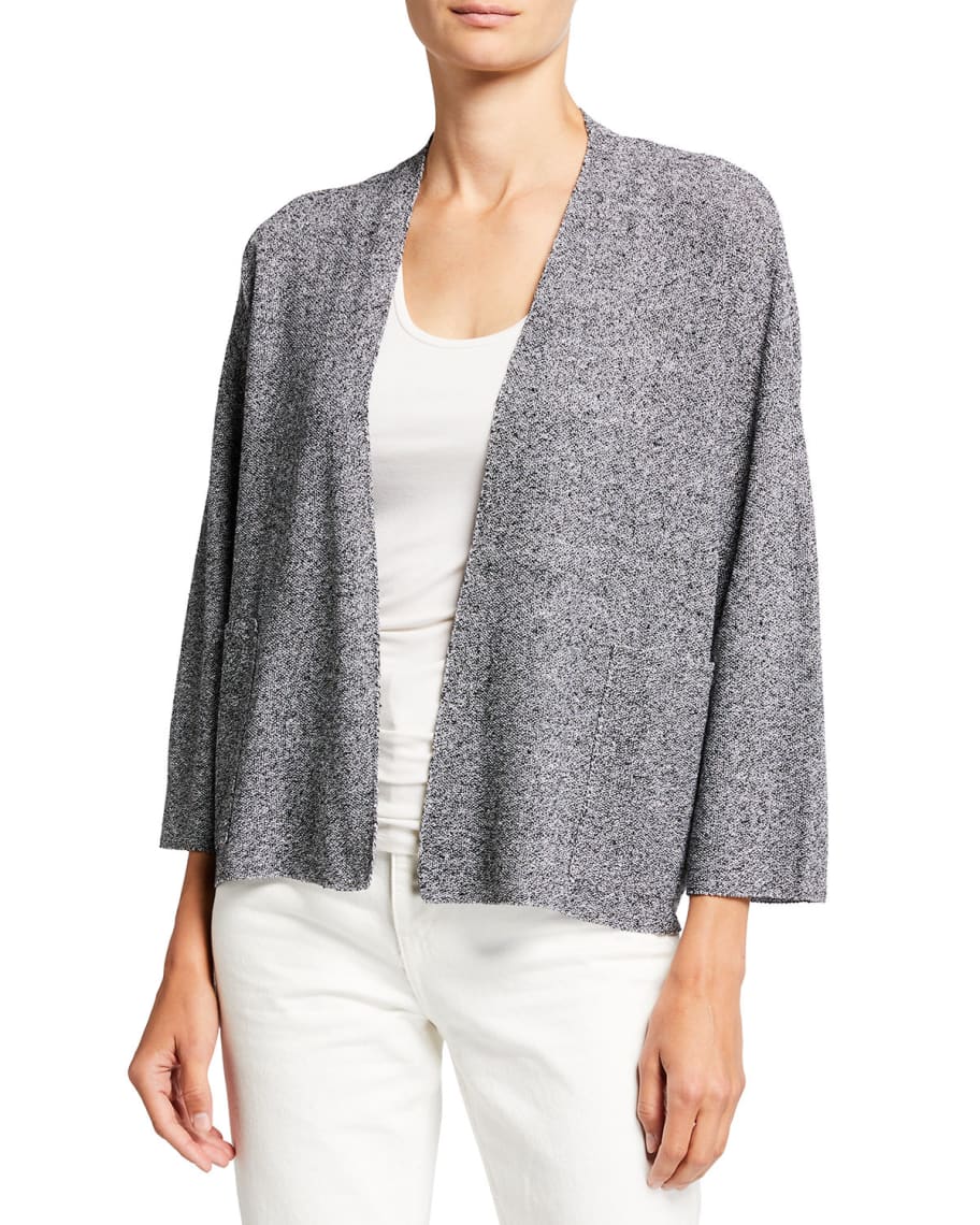 Eileen fisher grey cardigan new arrivals