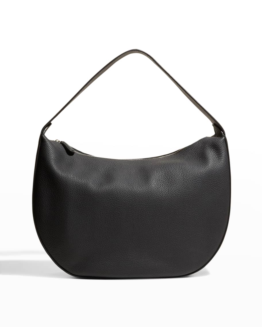 THE ROW Allie Leather Zip Shoulder Bag | Neiman Marcus