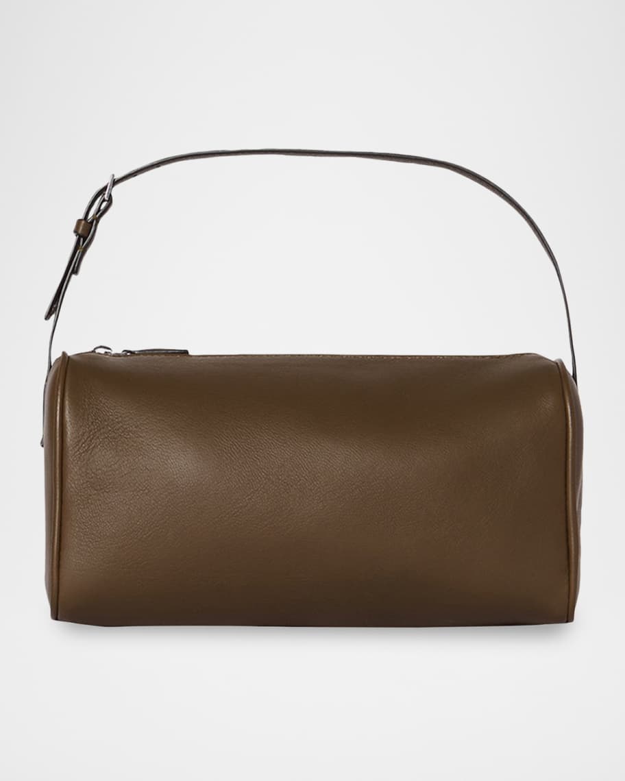 THE ROW 90s Lambskin Shoulder Bag | Neiman Marcus