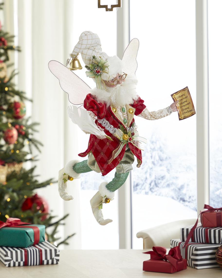 Mark Roberts Christmas List Fairy Large Figurine | Neiman Marcus