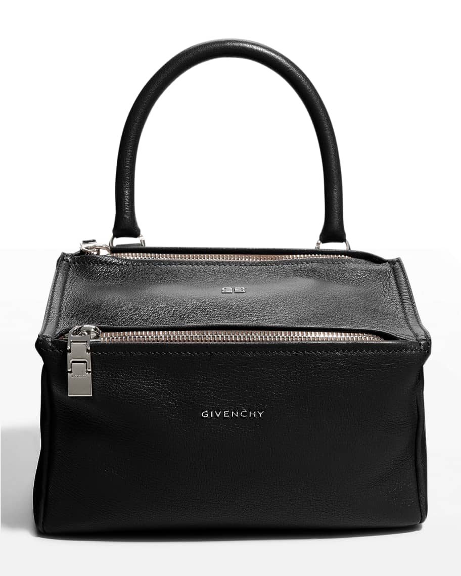 Givenchy Black Floral Leather Small Pandora Crossbody Bag Givenchy