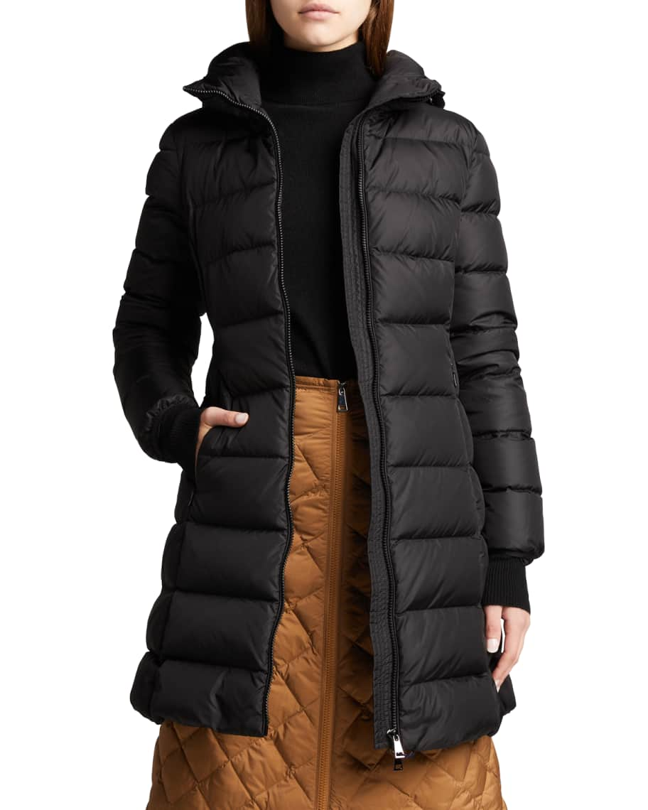 Moncler Gie Long Puffer Jacket | Neiman Marcus