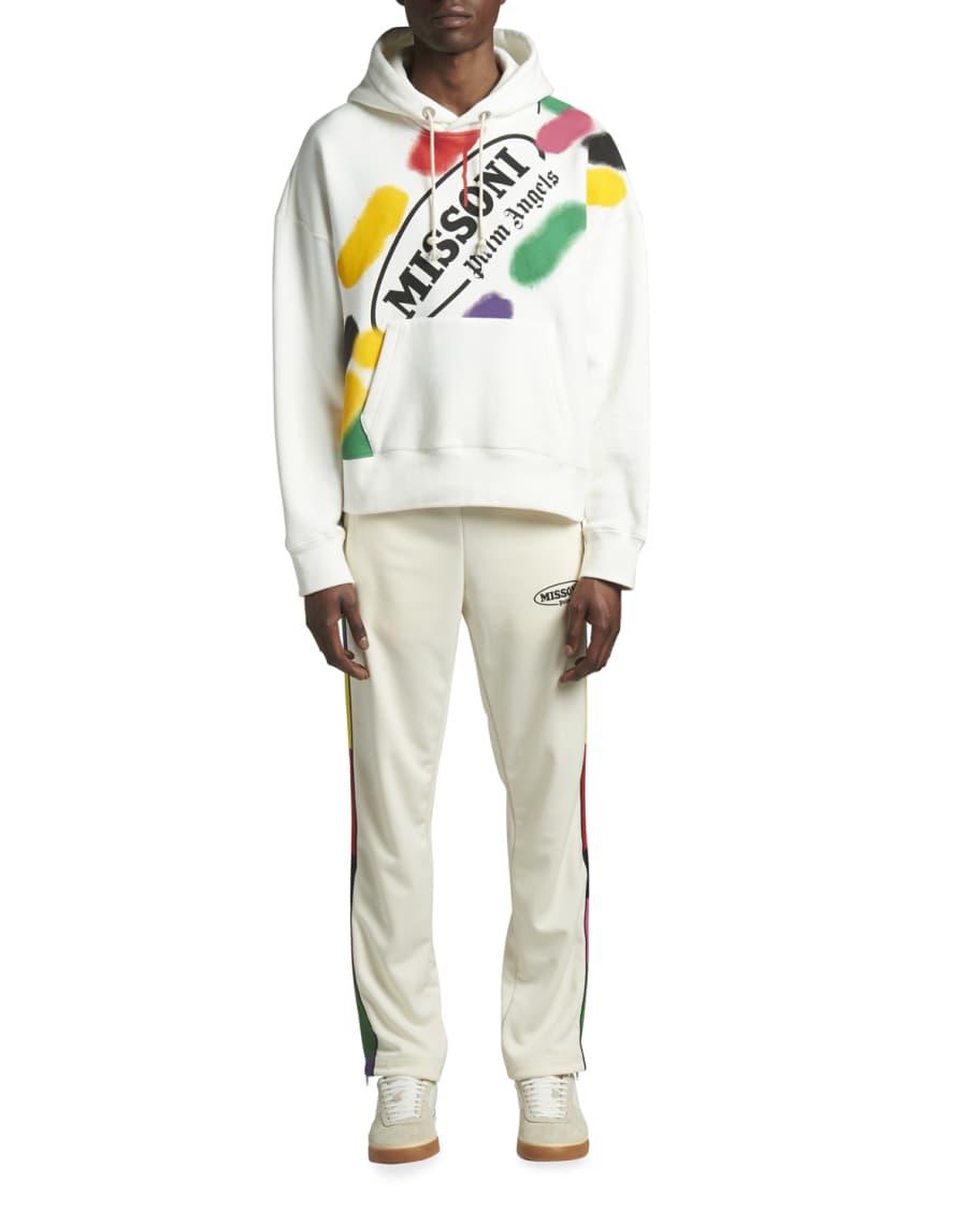 Palm angels multicolor hoodie 2025