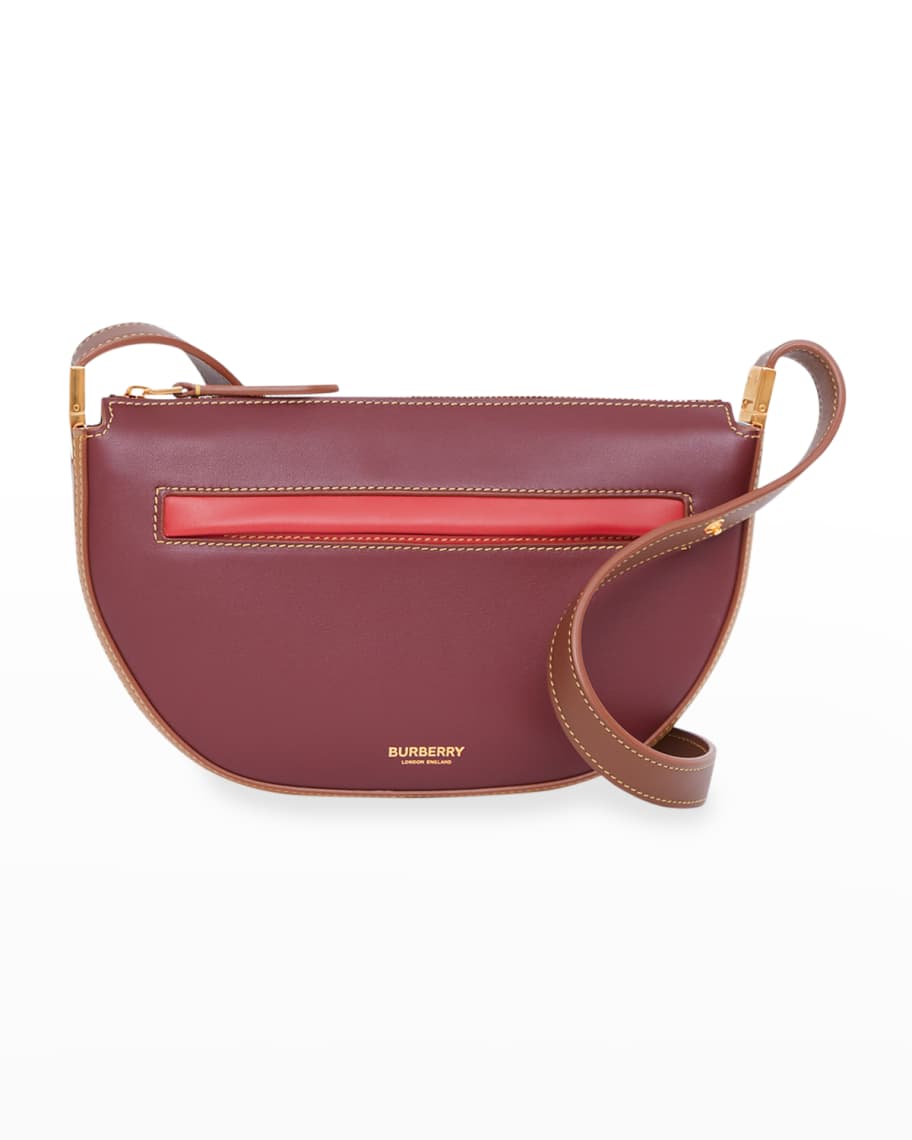 【BURBERRY】 OLYMPIA MINI SMOOTH LEATHER SHOULDER BAG Burberry - Olympia Mini leather shoulder bag Burberry
