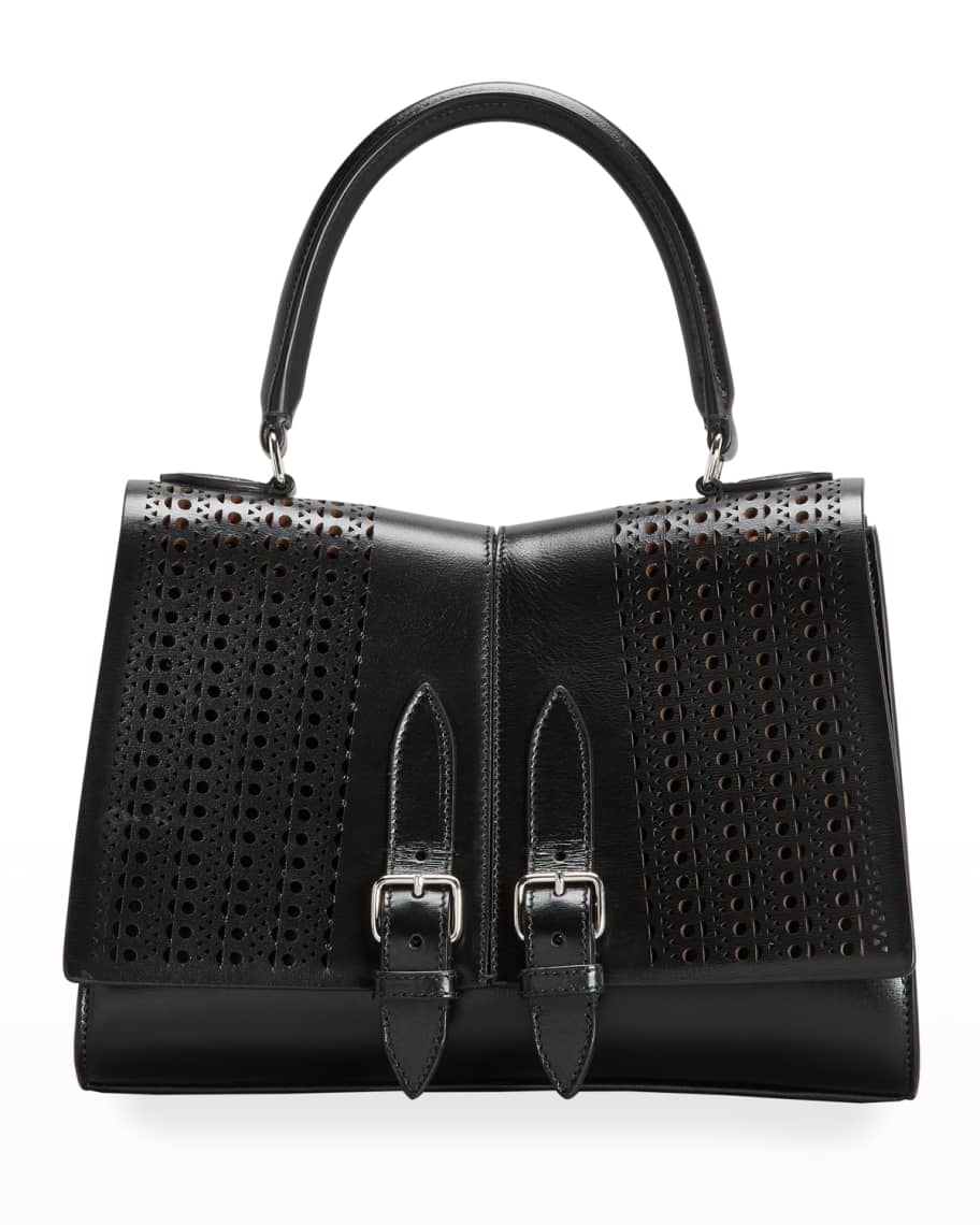 T Monogram Laser-Cut Bell Bag: Women's Handbags, Crossbody Bags