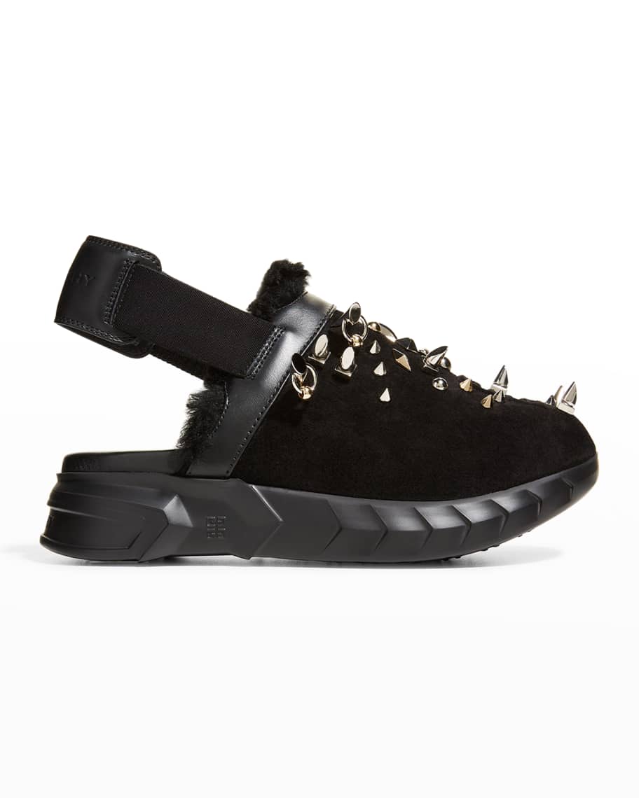 Givenchy studded mules cheap