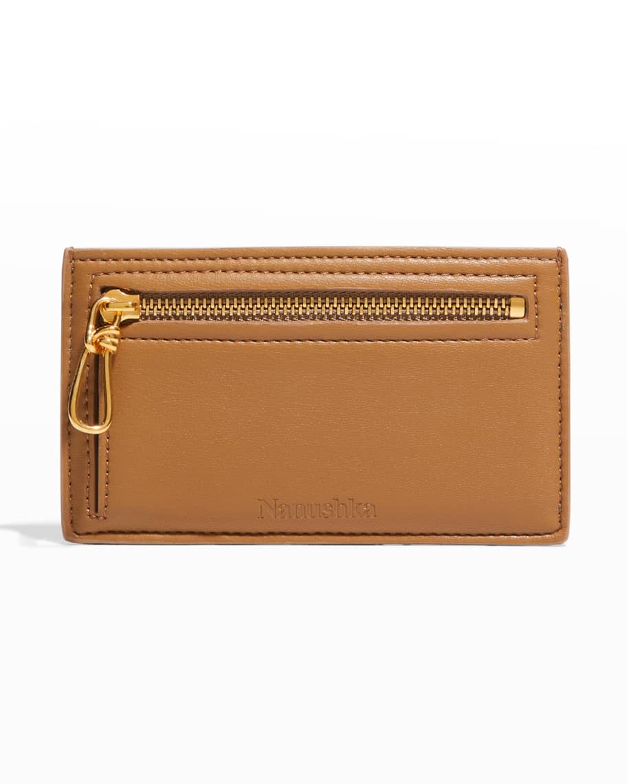 Nanushka Araxie Large Zip Wallet | Neiman Marcus