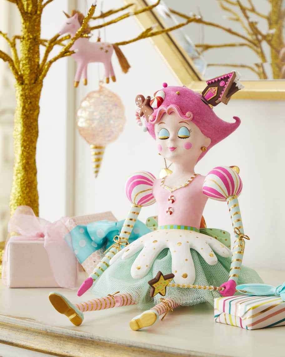 Glitterville Sugar Plum Fairy Figure Neiman Marcus