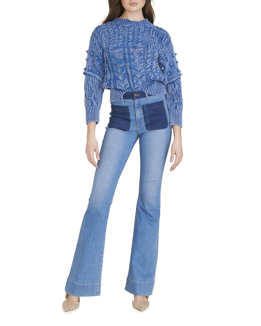 Veronica beard cheap florence flare jeans