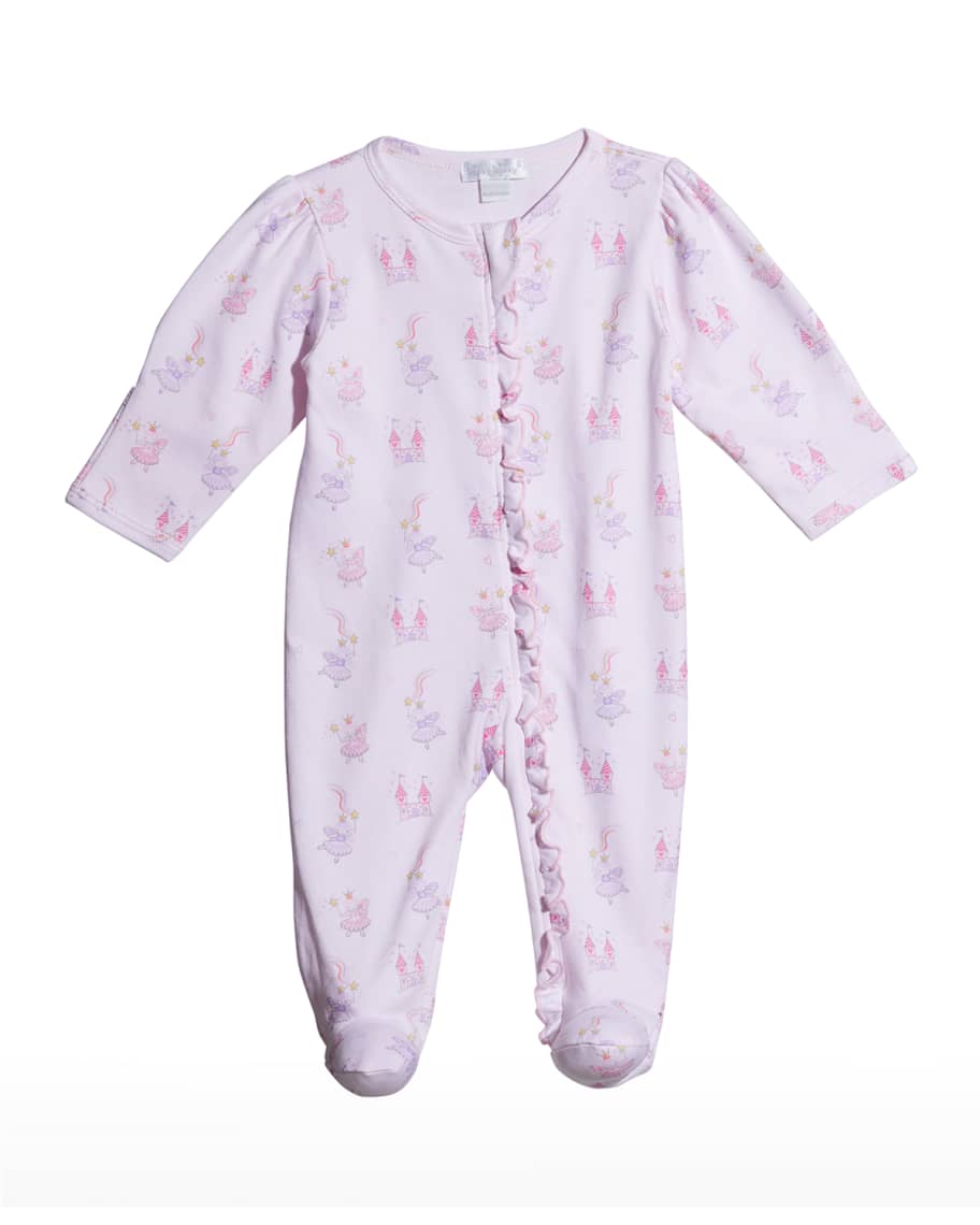 Kissy Kissy Girl's Fairytale Fun Footie Pajamas, Size Newborn9M