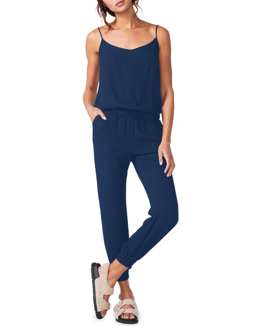 Monrow 2025 crepe jumpsuit