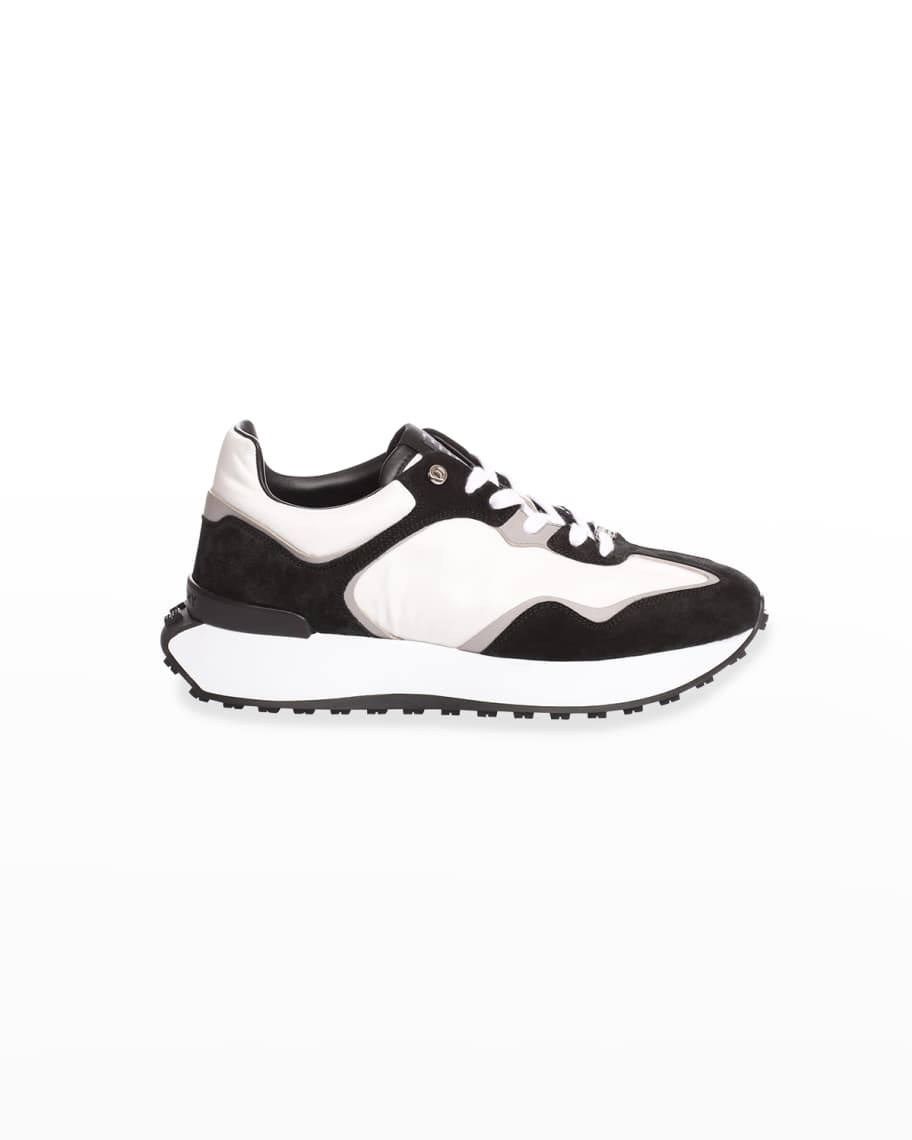 Givenchy Men's Tricolor Logo-Sole Runner Sneakers | Neiman Marcus