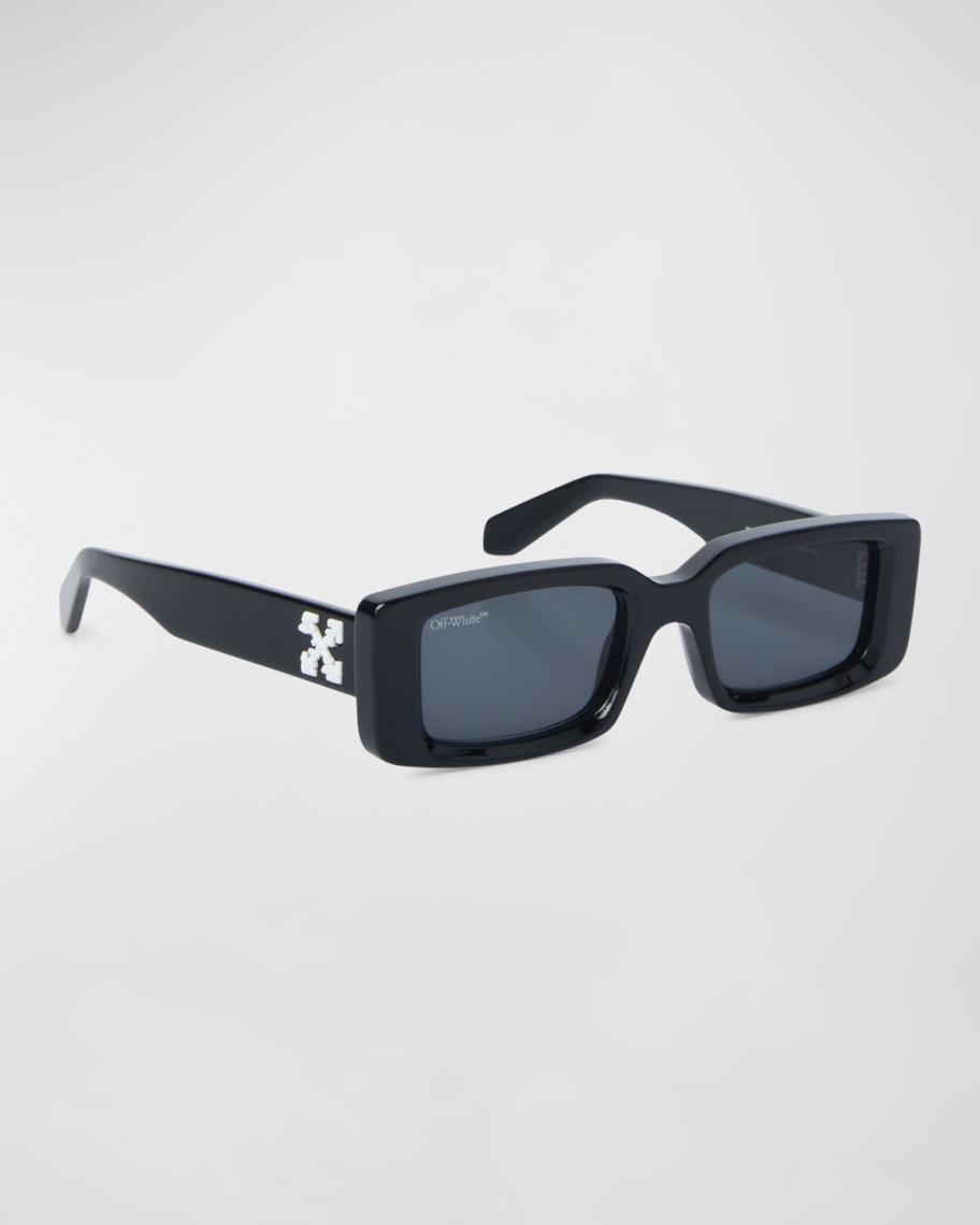 Off-White Men's Arthur Rectangle Sunglasses | Neiman Marcus