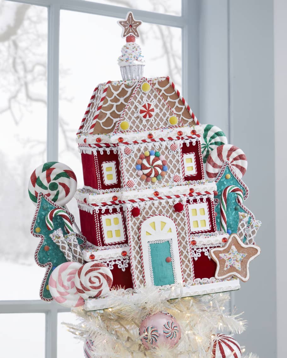 Katherine's Collection Gingerbread Tree Topper/Tabletop Piece Neiman