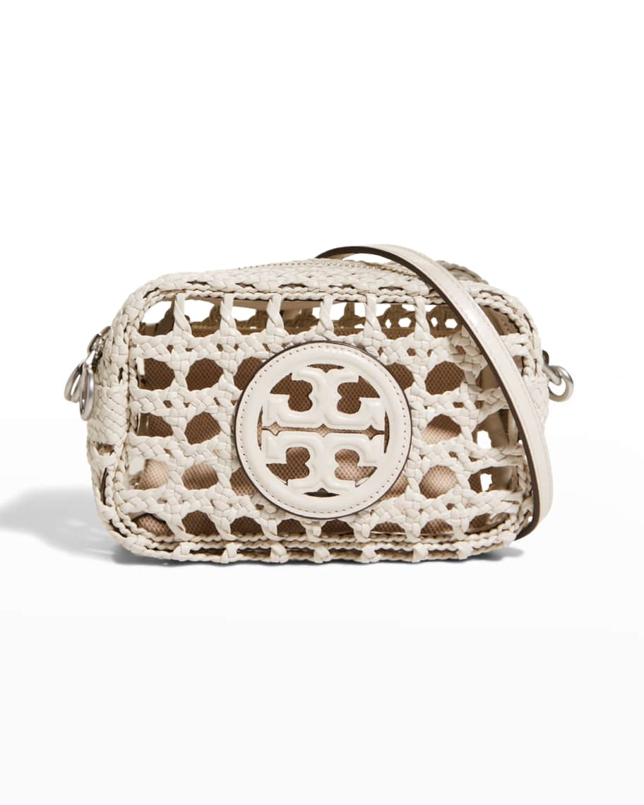 Tory Burch McGraw Braided Monogram Crossbody Bag