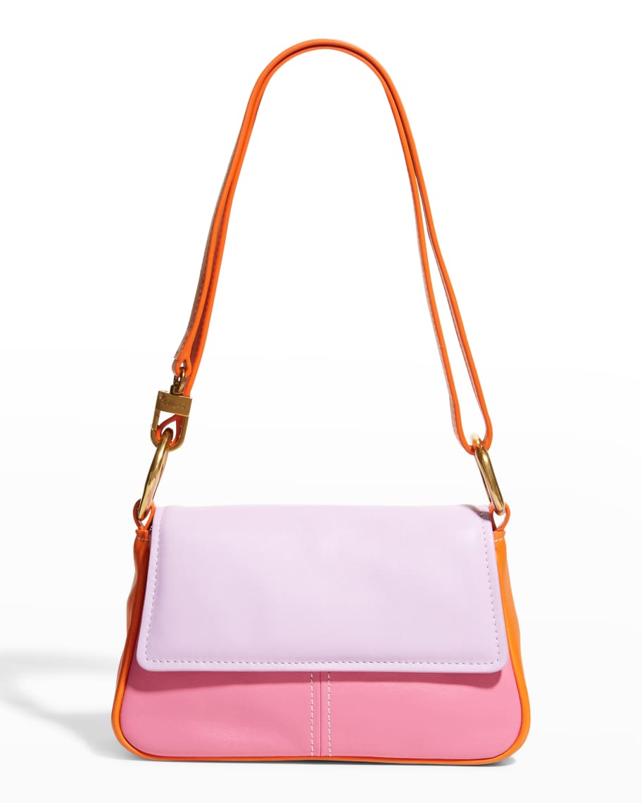Staud Tia Colorblock Convertible Shoulder Bag | Neiman Marcus