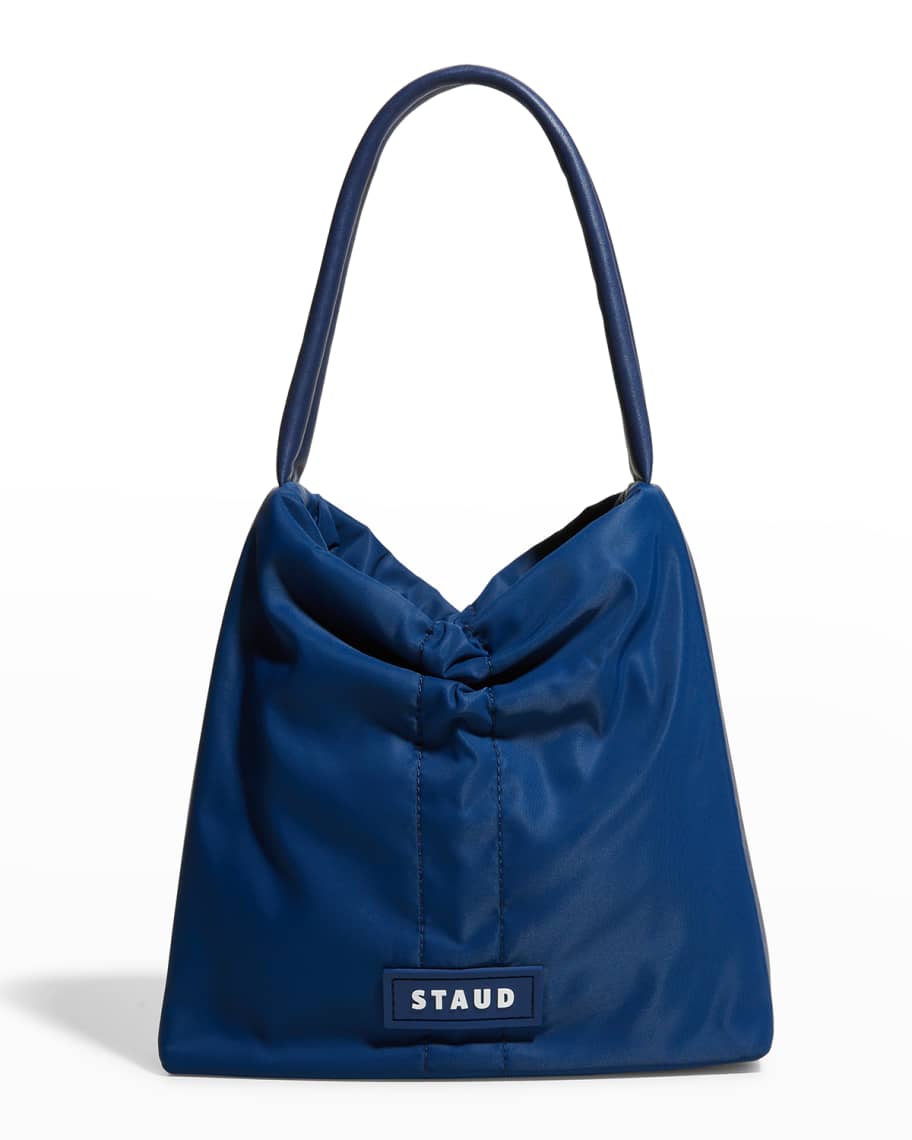 Staud Felix Nylon Drawstring Shoulder Bag Neiman Marcus