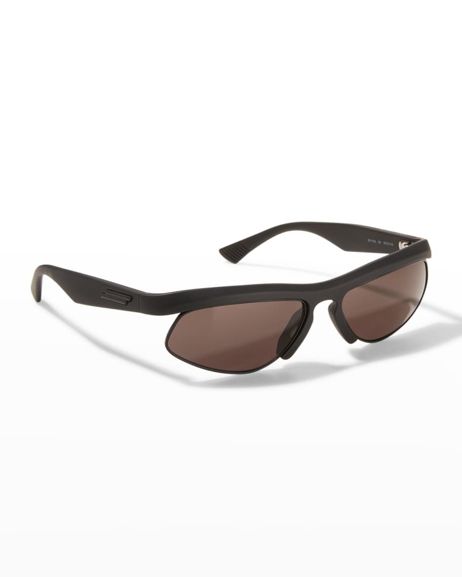 Bottega Veneta Eyewear Wraparound Sunglasses – Cettire