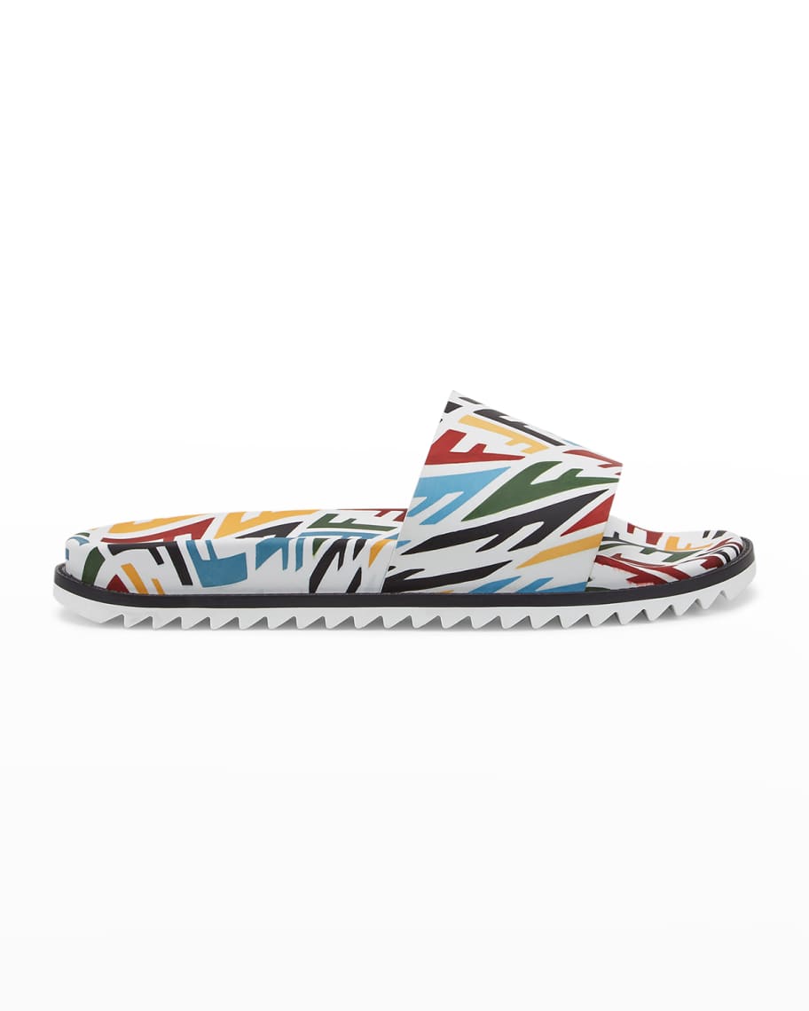 Claquette multicolore best sale
