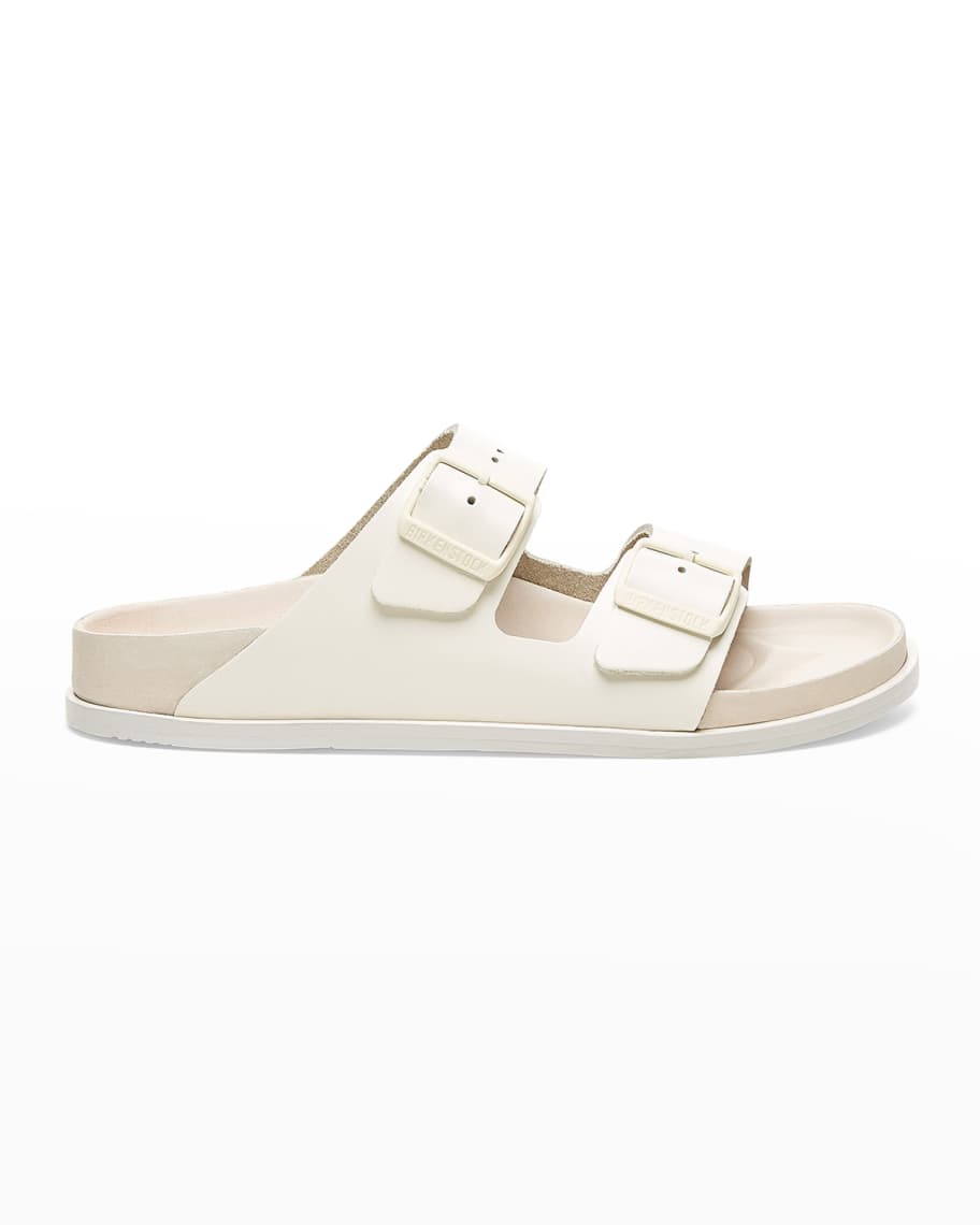 BIRKENSTOCK 1774 Arizona Dual Buckle Slide Sandals Neiman Marcus