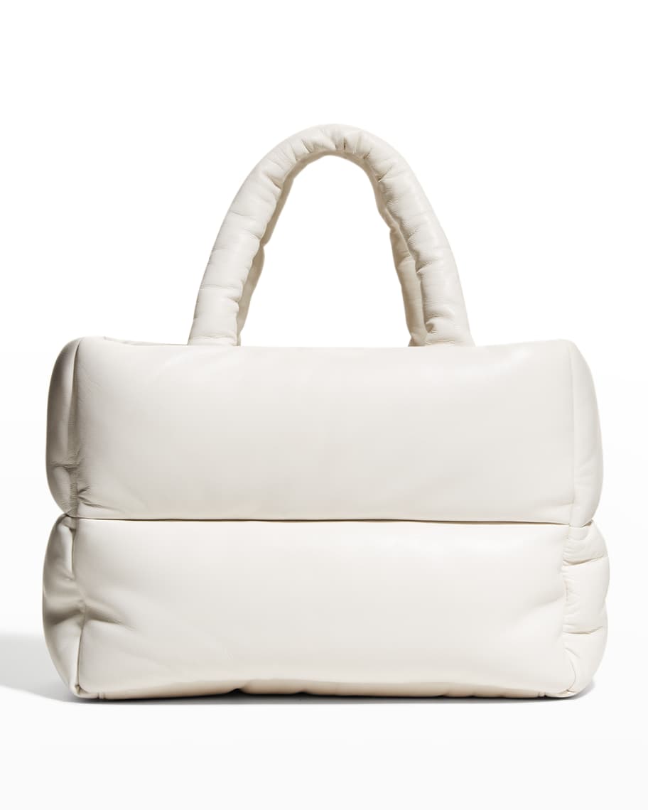 STAND Daffy Padded Leather Top-Handle Bag | Neiman Marcus