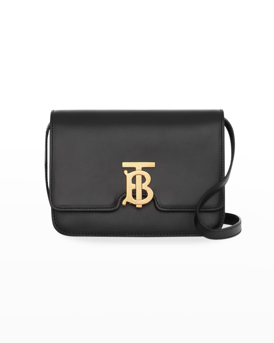 【BURBERRY】 TB Logo Crossbody Bag NWT BURBERRY TB logo monogram pine gree leather crossbod Bag