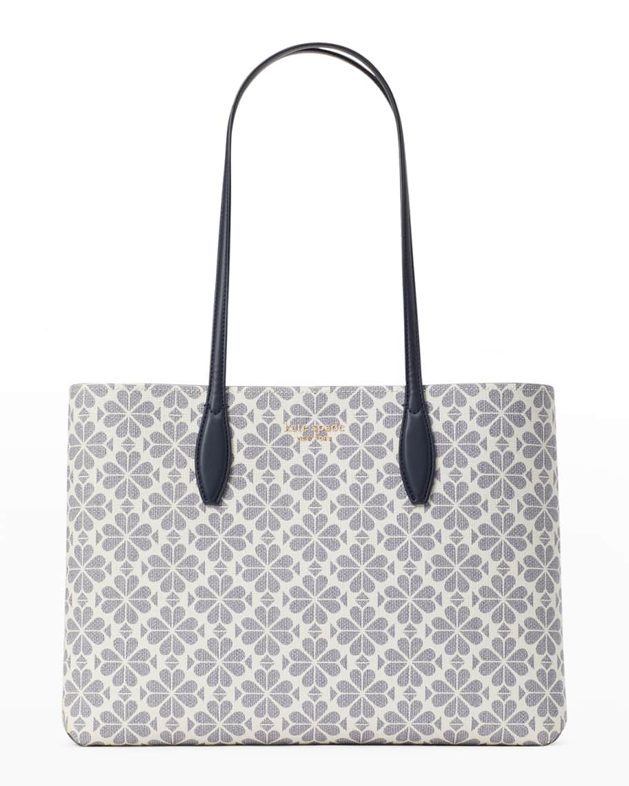 Large Manhattan Oversized Spade Flower Tote Bag