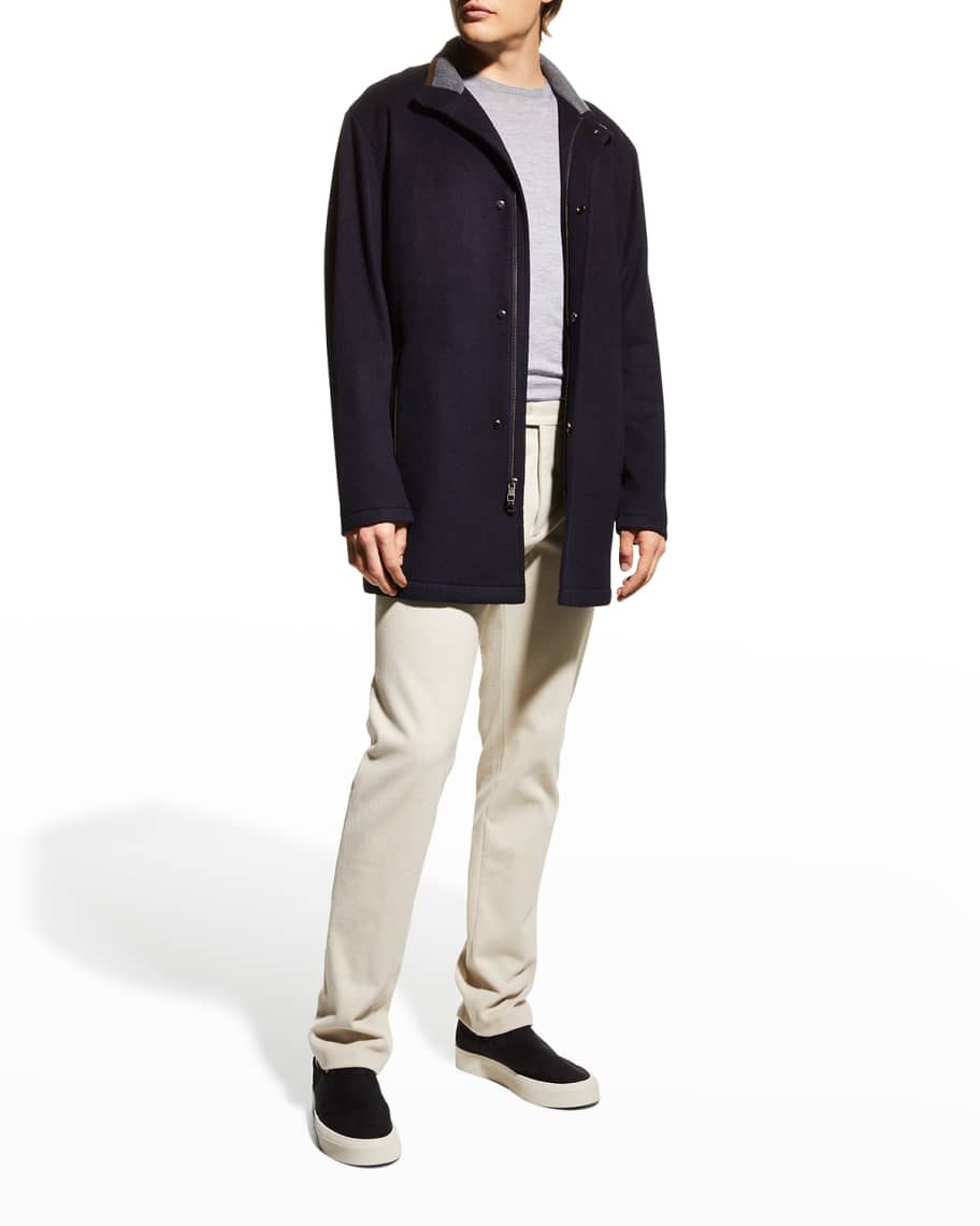 Peter Millar - Black Crown Flex Fleece City Coat