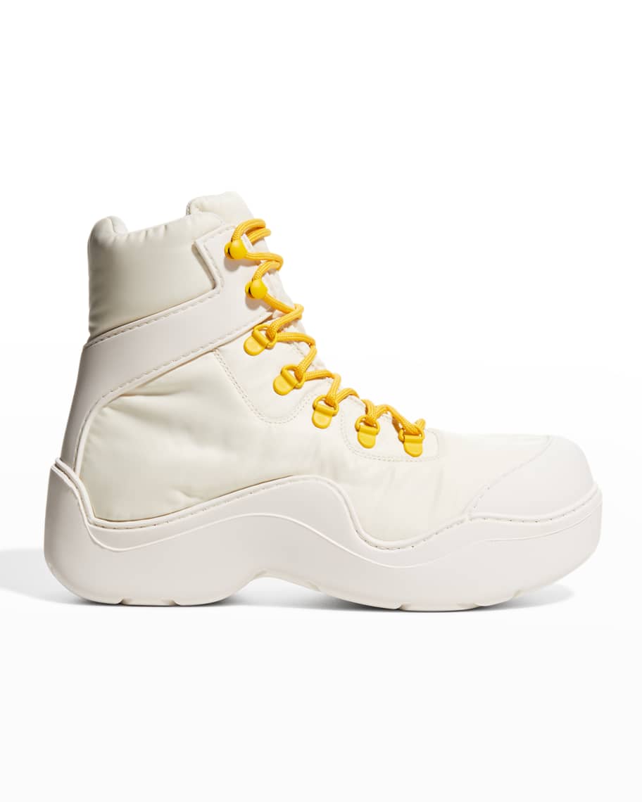 Bottega Veneta Puddle Bomber Booties | Neiman Marcus