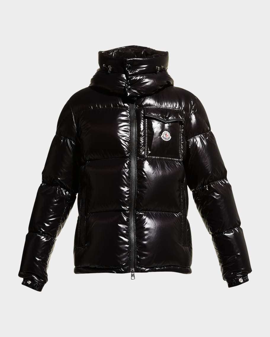 Moncler Men's Montbeliard Shiny Nylon Jacket | Neiman Marcus