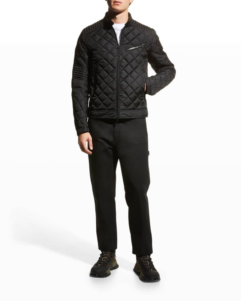 Moncler Men's Breitman Biker Jacket | Neiman Marcus