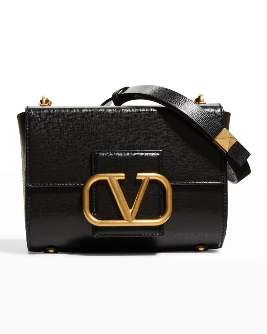 Valentino Garavani Stud Sign Shoulder Bag | Neiman Marcus