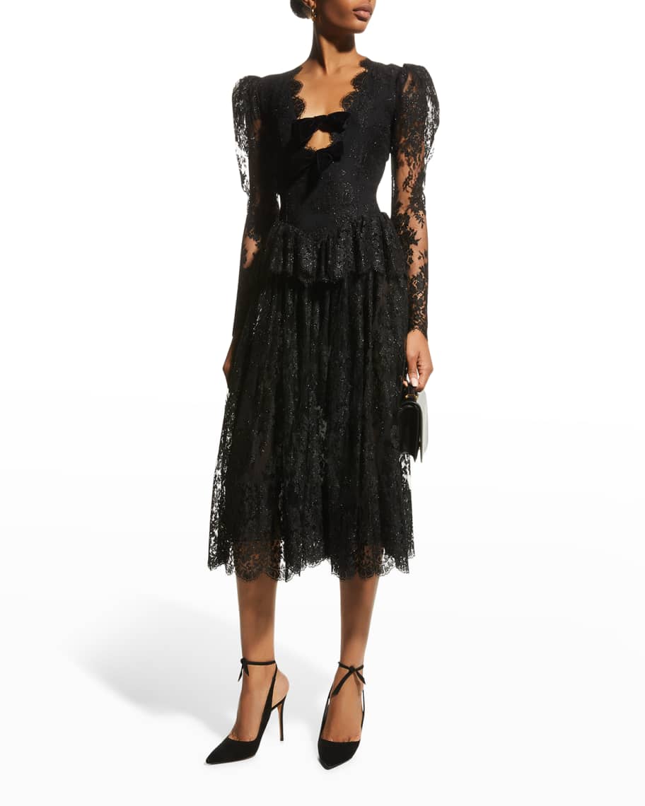 Alessandra rich lace dress sales