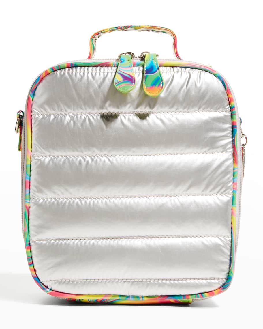 Bari Lynn Kid s Tie Dye Marble Quilted Lunchbox Neiman Marcus