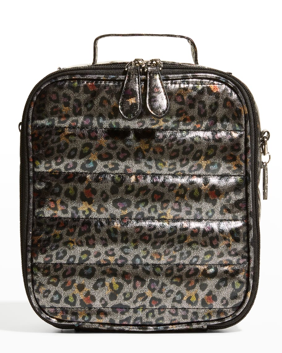 Bari Lynn Multicolor Faux Fur Backpack & Lunch Box Set