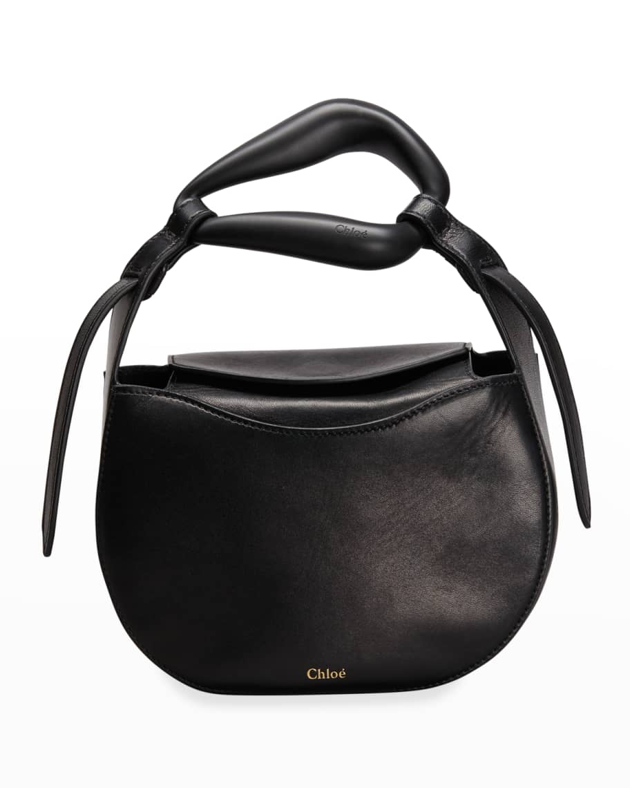 Bethania Leather Crossbody Bag in Black - Gabriela Hearst