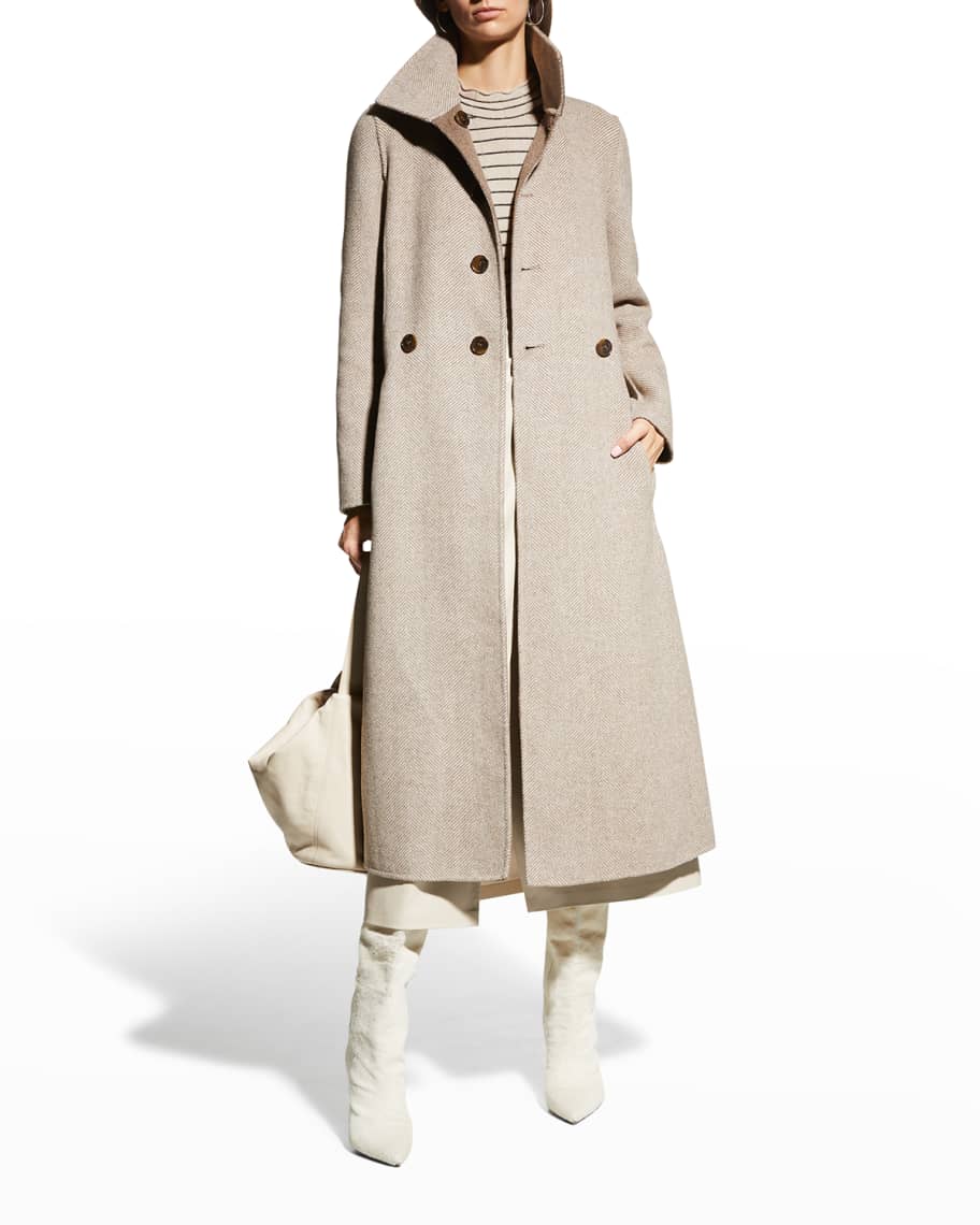 Emporio armani wool coat outlet