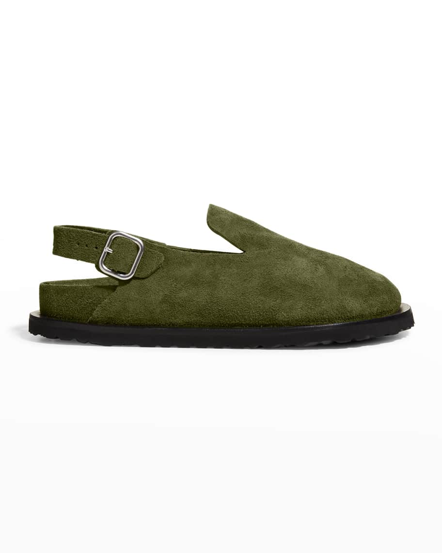 靴 Birkenstock Jil Sander Berlin Olive 40 Jil Sander Berlin Suede Leather in Olive | BIRKENSTOCK UAE