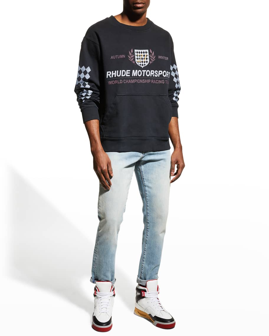 Rhude Men's Motor Crest Sweatshirt | Neiman Marcus