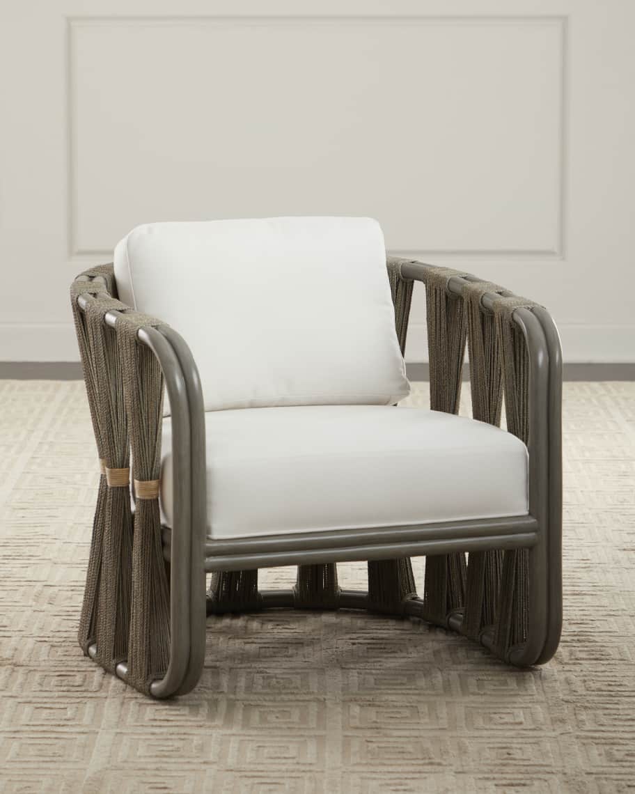Palecek Strings Attached Lounge Chair Neiman Marcus