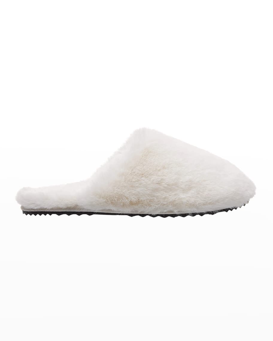 Image 1 of 2: Melody Faux-Fur Slippers