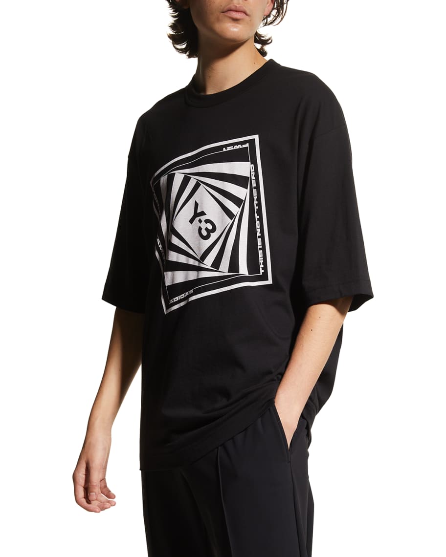 Y 3 Men s Optimistic Illusions T Shirt Neiman Marcus