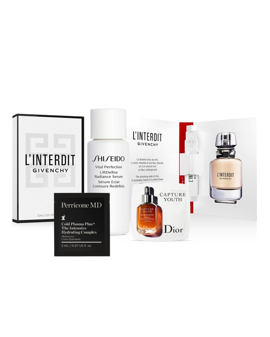 Neiman Marcus Skincare & Fragrance Sample Bundle (Dior, Givenchy, Dr. Babor, and More) Neiman