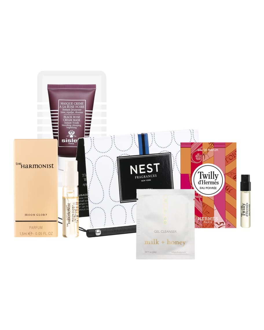 Neiman Marcus Skincare & Fragrance Sample Bundle (Nest, Hermes, The Harmonist, and More