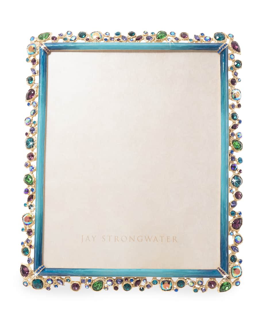 Jay Strongwater Bejeweled 8" x 10" Picture Frame Neiman Marcus
