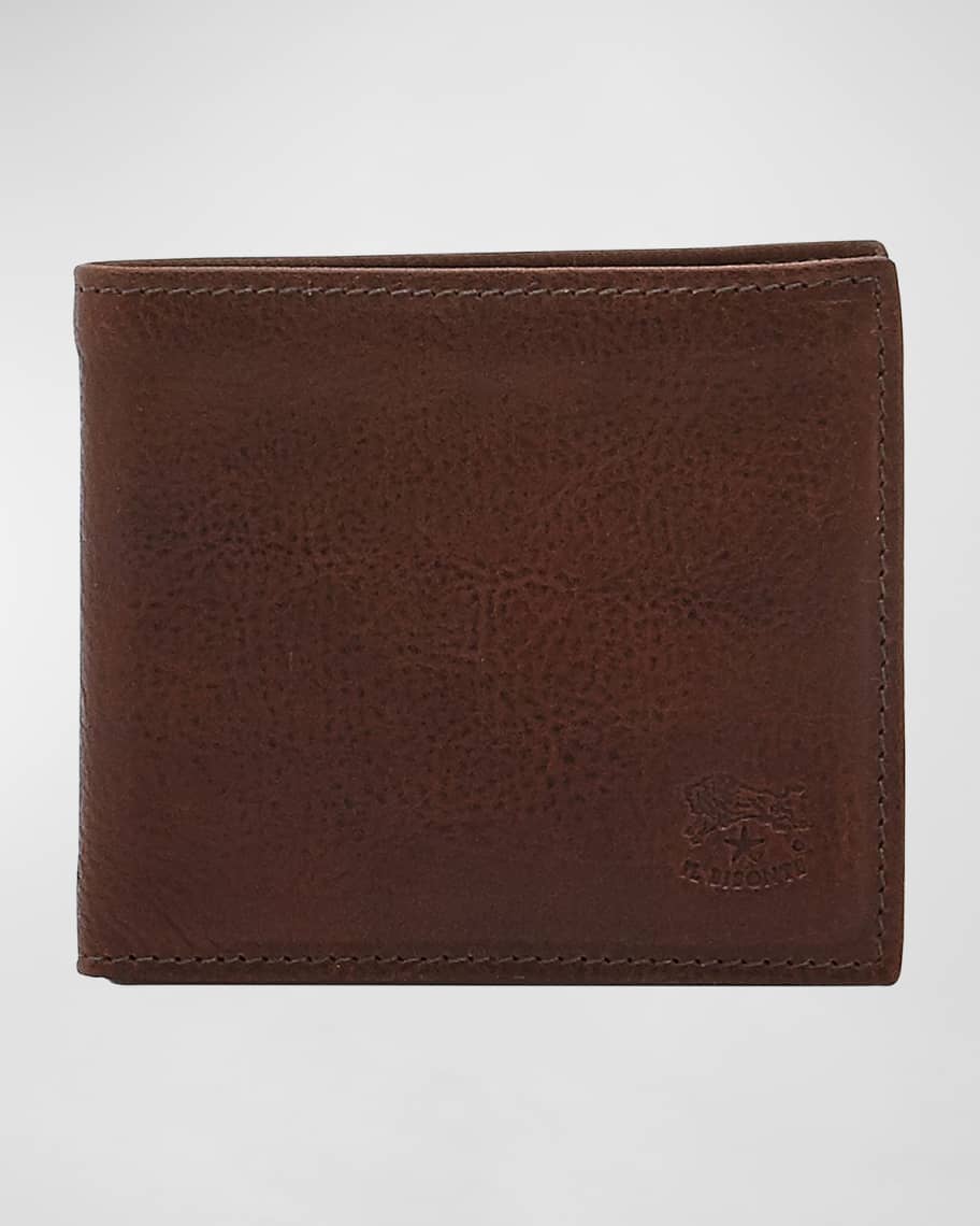 Il Bisonte Men's Vintage Leather Wallet | Neiman Marcus