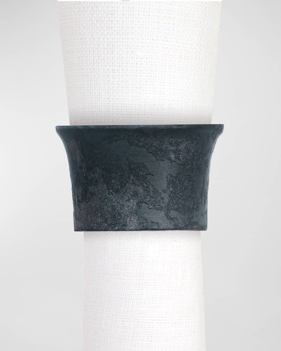 L'Objet Terra Flare Napkin Rings, Set Of 4
