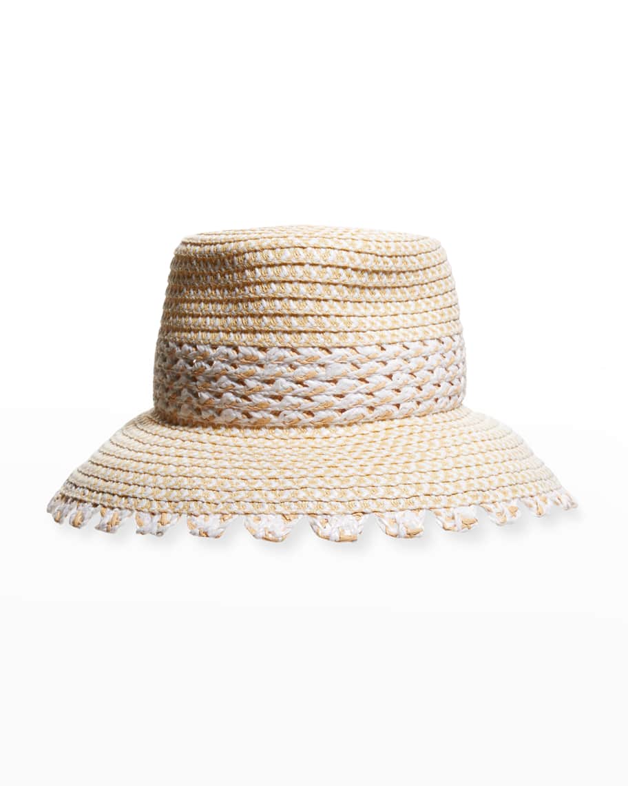 Eric javits bucket hat top