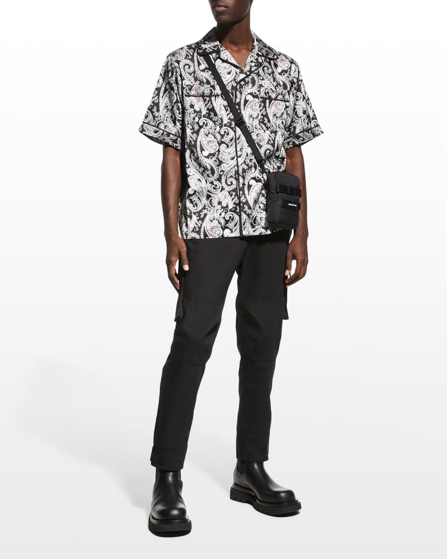 Amiri Men's Paisley Pajama Shirt | Neiman Marcus